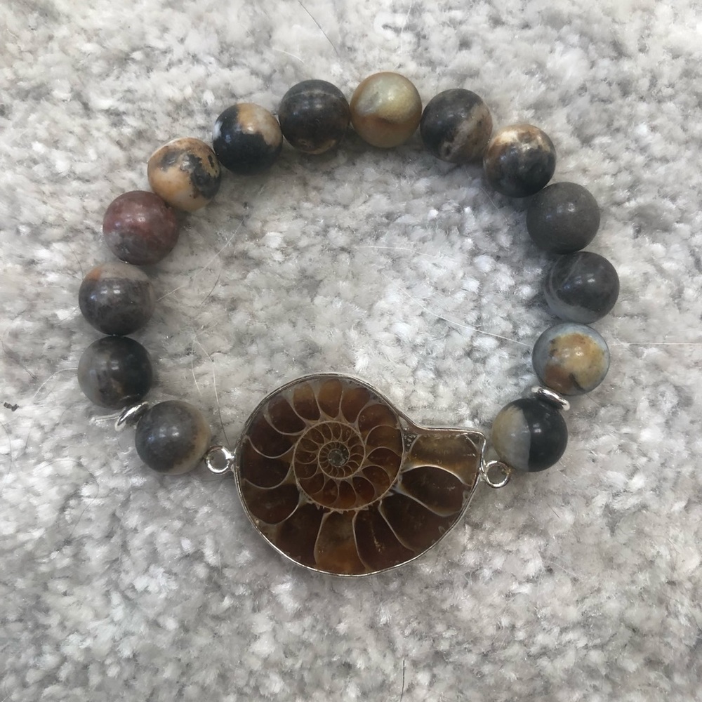 Lou Lou Ammonite Beaded Bracelet